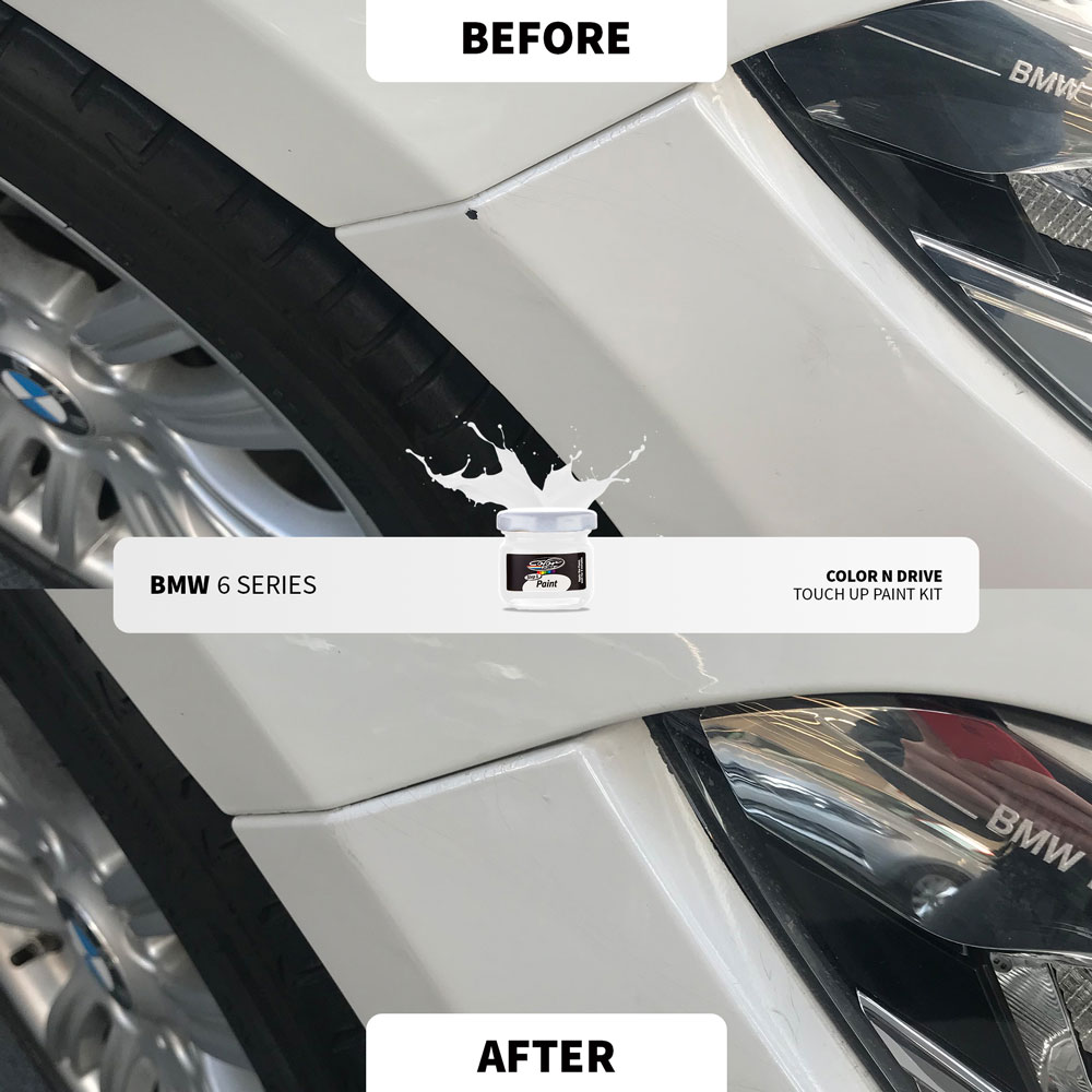 BMW Touch Up Paint - Prima - Dopo