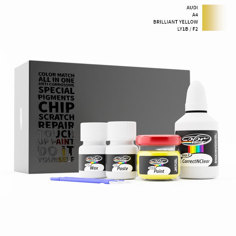 Audi A4 Brilliant Yellow LY1B / F2 Touch Up Paint