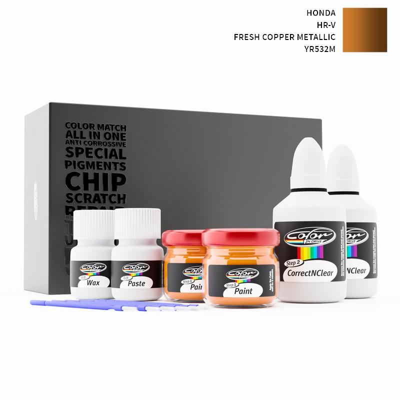 Honda HrV Fresh Copper Metallic YR532M Touch Up Paint Kit Honda