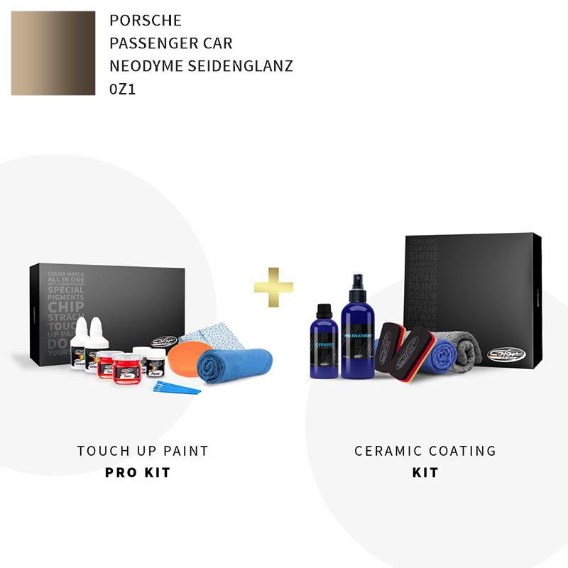 Porsche Passenger Car Neodyme Seidenglanz 0Z1 Touch Up Paint Kit Porsche Touch Up Paint