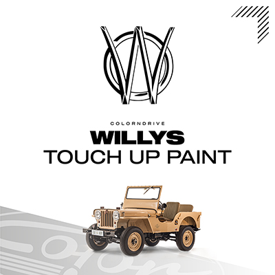 WILLYS Touch Up Paint Kit
