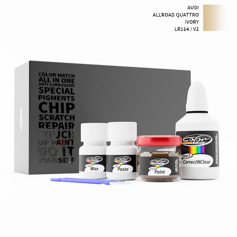 Audi Allroad Quattro Ivory LR114 / V2 Touch Up Paint