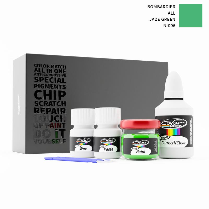 Bombardier ALL Jade Green N-006 Touch Up Paint