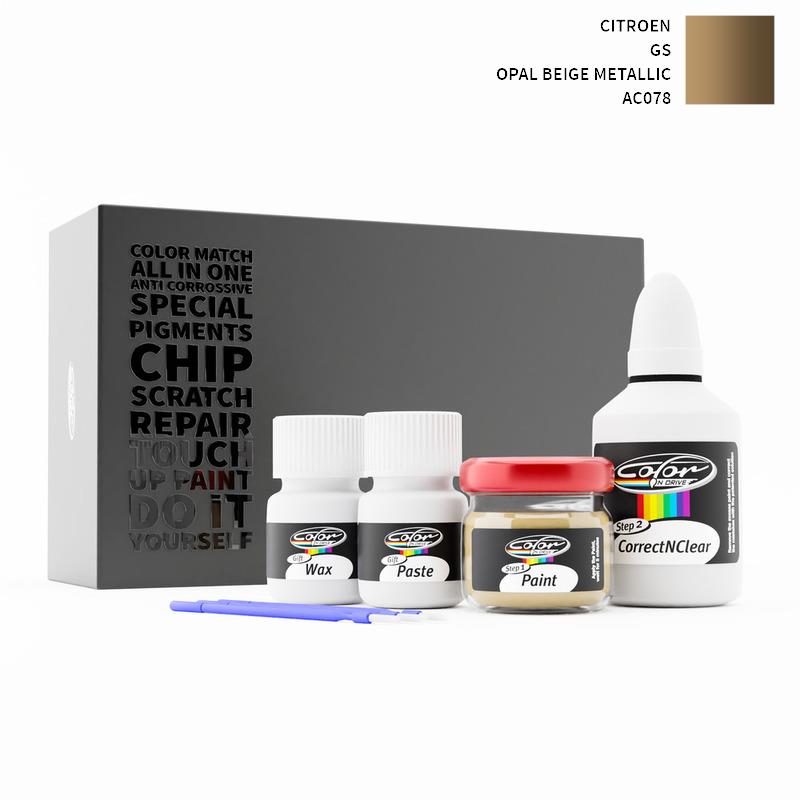 Citroen GS Opal Beige Metallic AC078 Touch Up Paint Kit