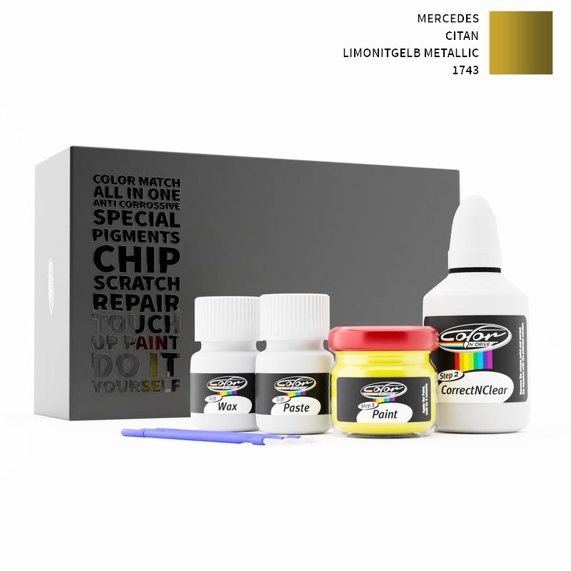 Mercedes Citan Limonitgelb Metallic 1743 Touch Up Paint Kit Mercedes