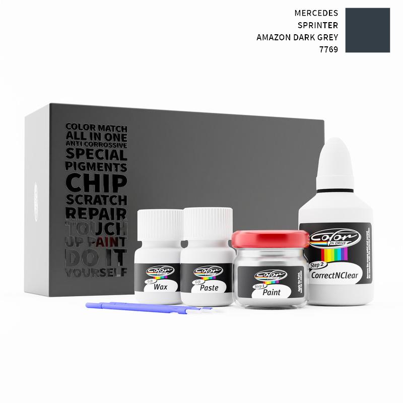 Mercedes Sprinter Amazon Dark Grey 7769 Touch Up Paint Kit Mercedes Touch Up Paint Color N Drive