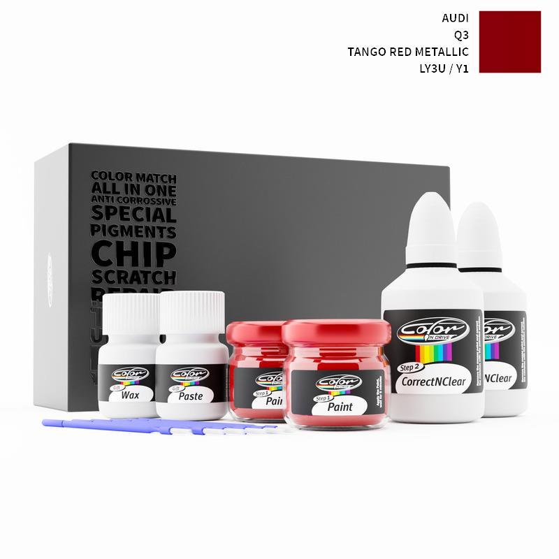 Audi Q3 Tangorot Metallic LY3U / Y1 Touch Up Paint Kit Audi Touch Up