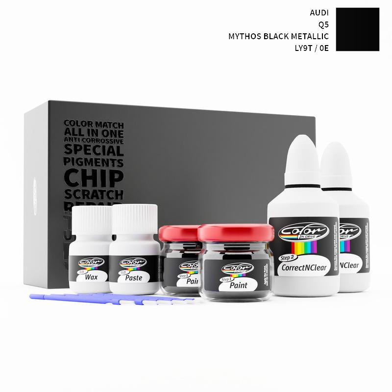 Audi Q5 Mythos Black Metallic LY9T / 0E Touch Up Paint Kit Audi Touch