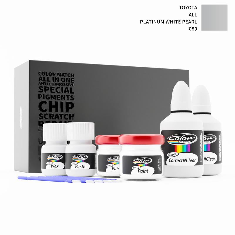 Toyota ALL Platinum White Pearl 089 Touch Up Paint Kit Toyota Touch Up Paint Color N Drive