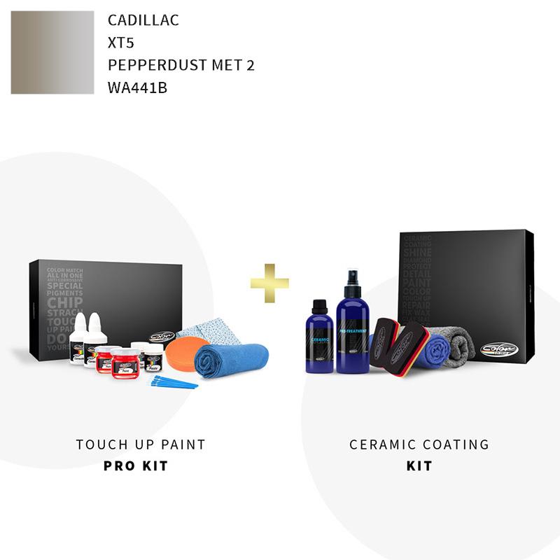 Cadillac XT5 Pepperdust Met 2 WA441B Touch Up Paint Kit Cadillac