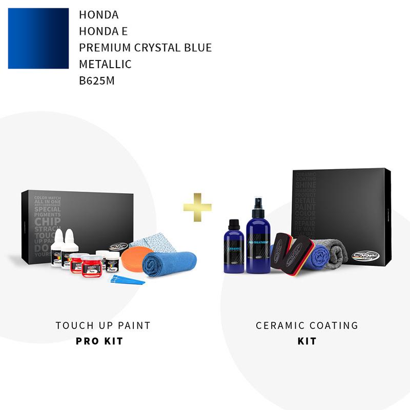 Honda Honda E Premium Crystal Blue Metallic B625M Touch Up Paint Kit ...