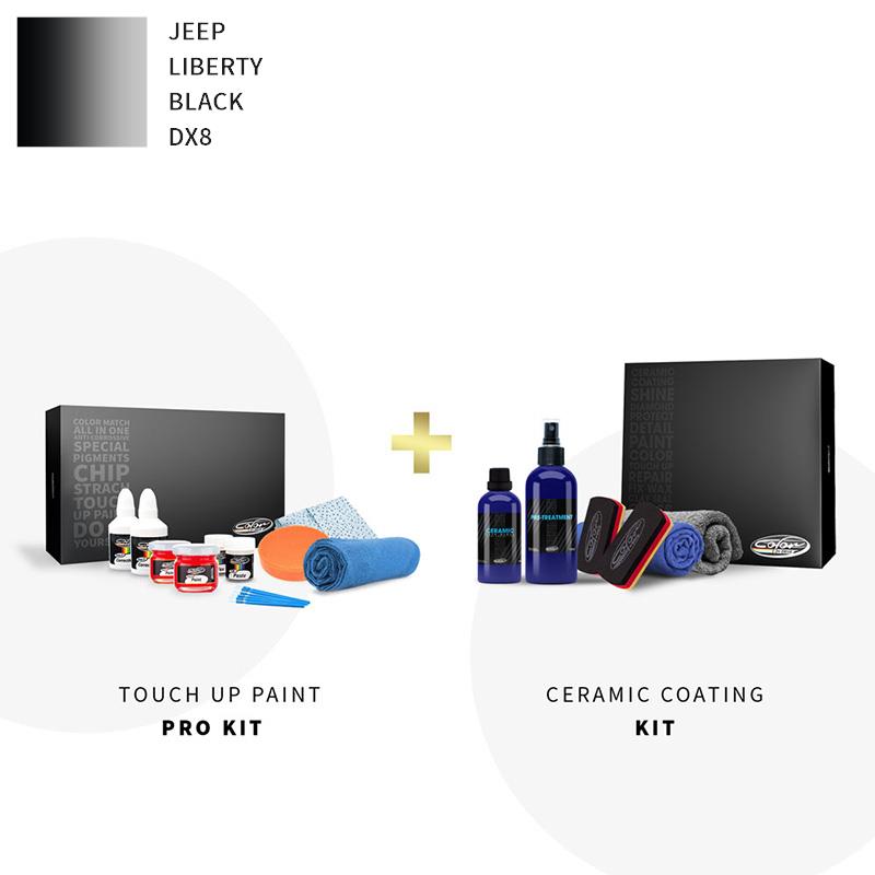Jeep Liberty Black DX8 Touch Up Paint Jeep Touch Up Paint Color N Drive
