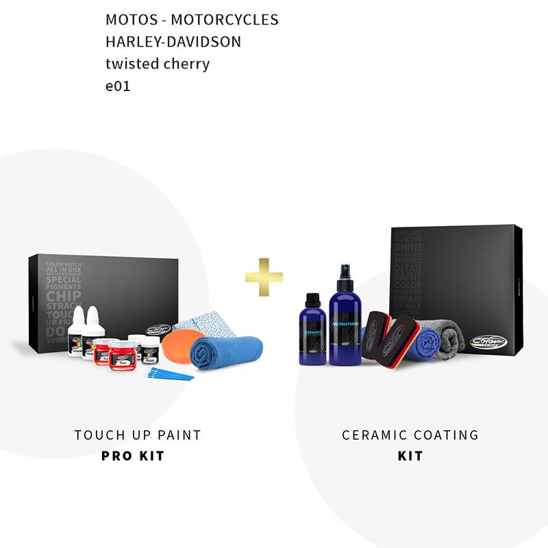 Motos Motorcycles HarleyDavidson Twisted Cherry E01 Touch Up Paint