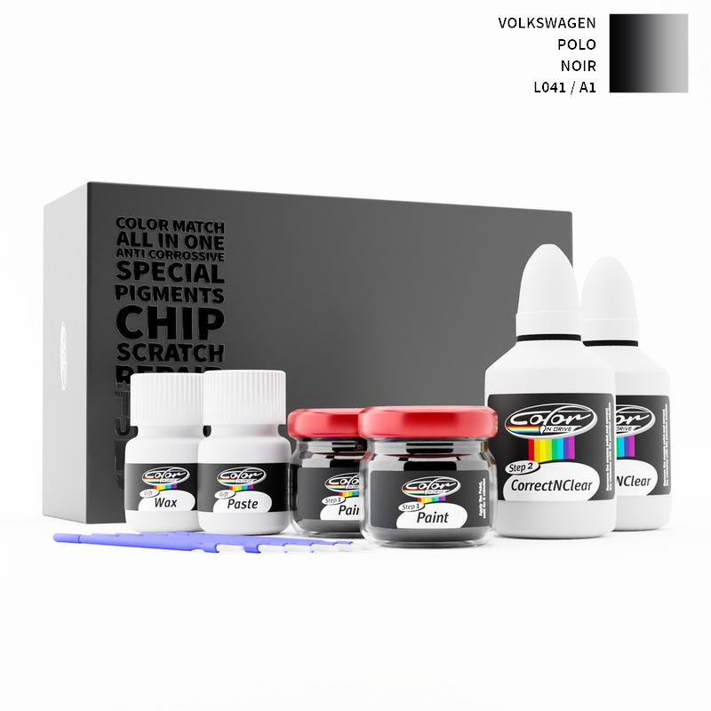 Volkswagen Polo Noir L041 Retouche Peinture | Color N Drive