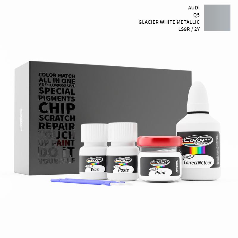 Audi Q5 Glacier White Metallic LS9R / 2Y Touch Up Paint Kit