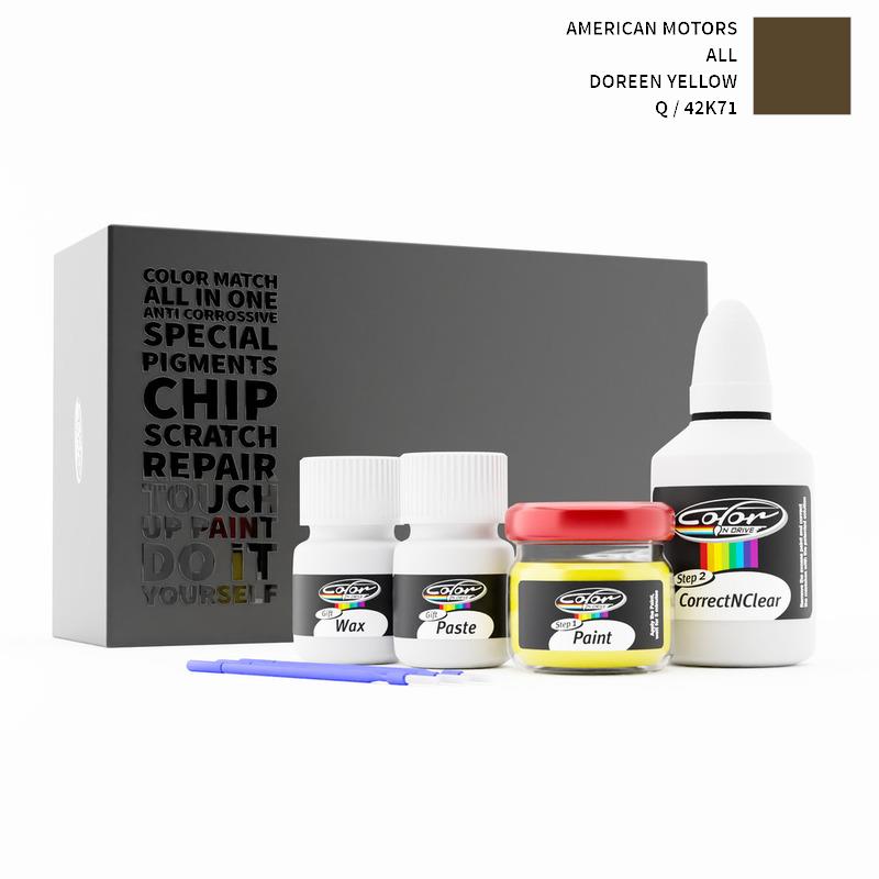 American Motors ALL Doreen Yellow Q / 42K71 Touch Up Paint
