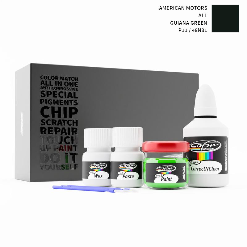 American Motors ALL Guiana Green P11 / 48N31 Touch Up Paint
