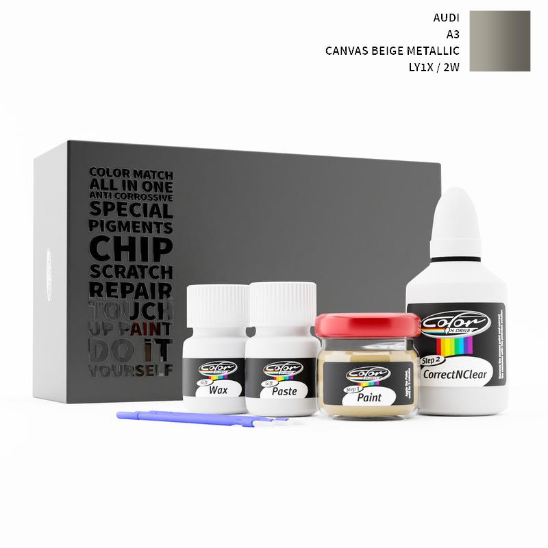 Audi A3 Canvas Beige Metallic LY1X / 2W Touch Up Paint