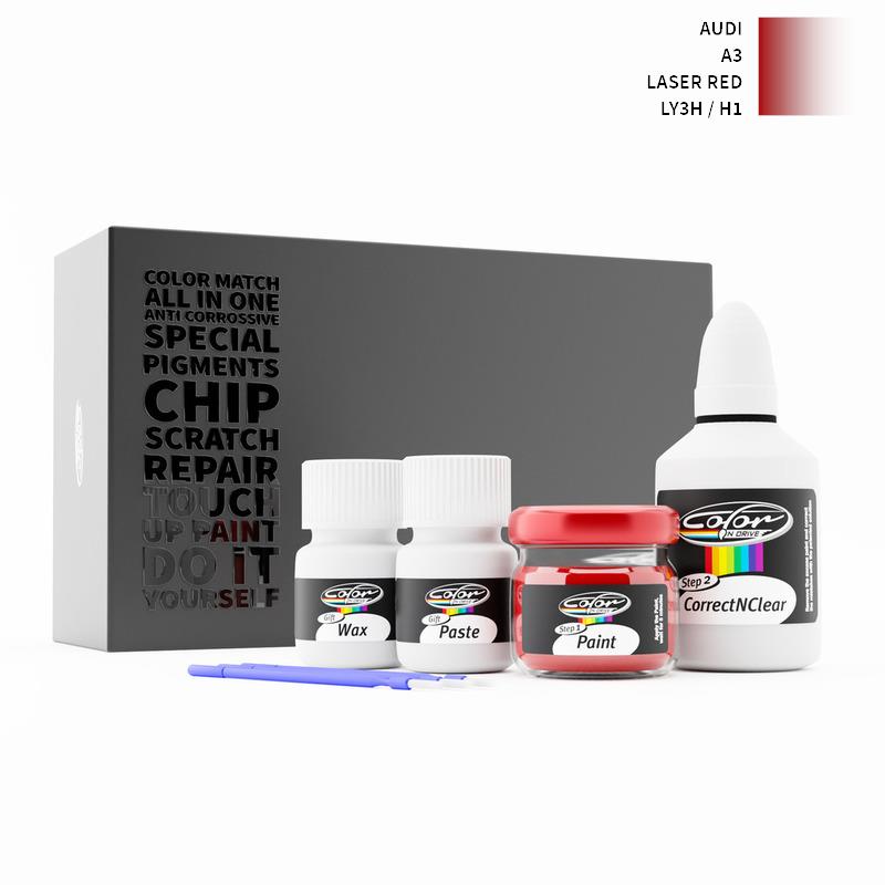 Audi A3 Laser Red LY3H / H1 Touch Up Paint