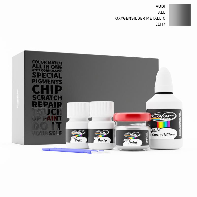 Audi ALL Oxygensilber Metallic L1H7 Touch Up Paint