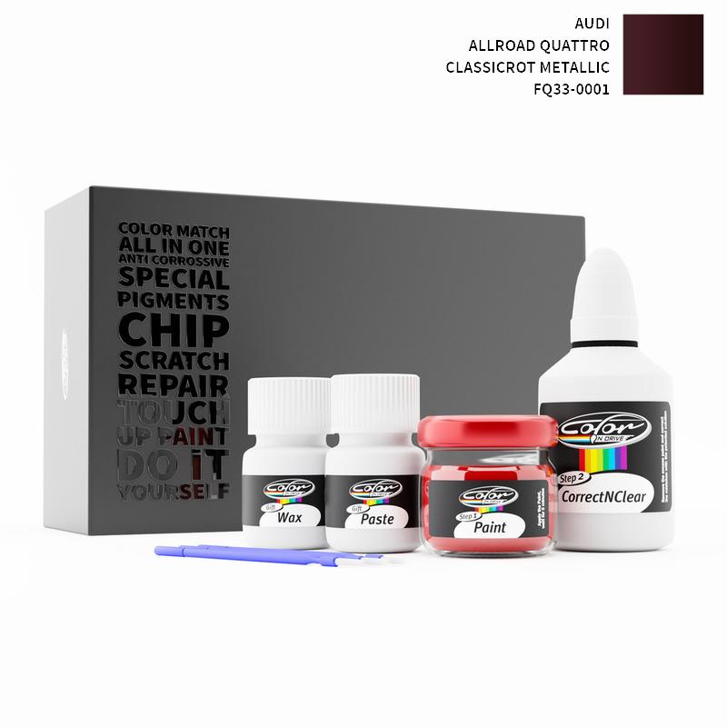 Audi Allroad Quattro Classicrot Metallic FQ33-0001 Touch Up Paint
