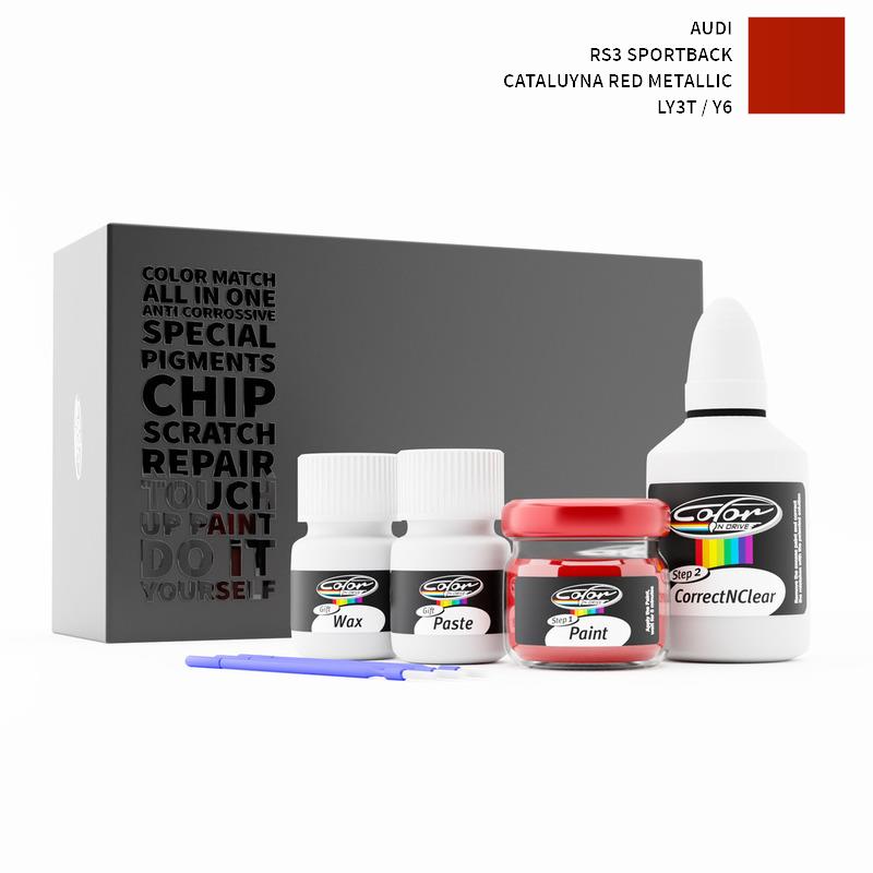 Audi Rs3 Sportback Cataluyna Red Metallic LY3T / Y6 Touch Up Paint