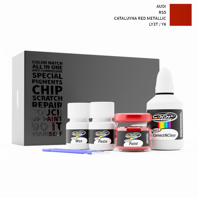 Audi RS5 Cataluyna Red Metallic LY3T / Y6 Touch Up Paint