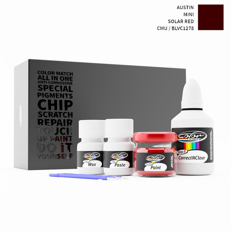 Austin Mini Solar Red CMU / BLVC1278 Touch Up Paint