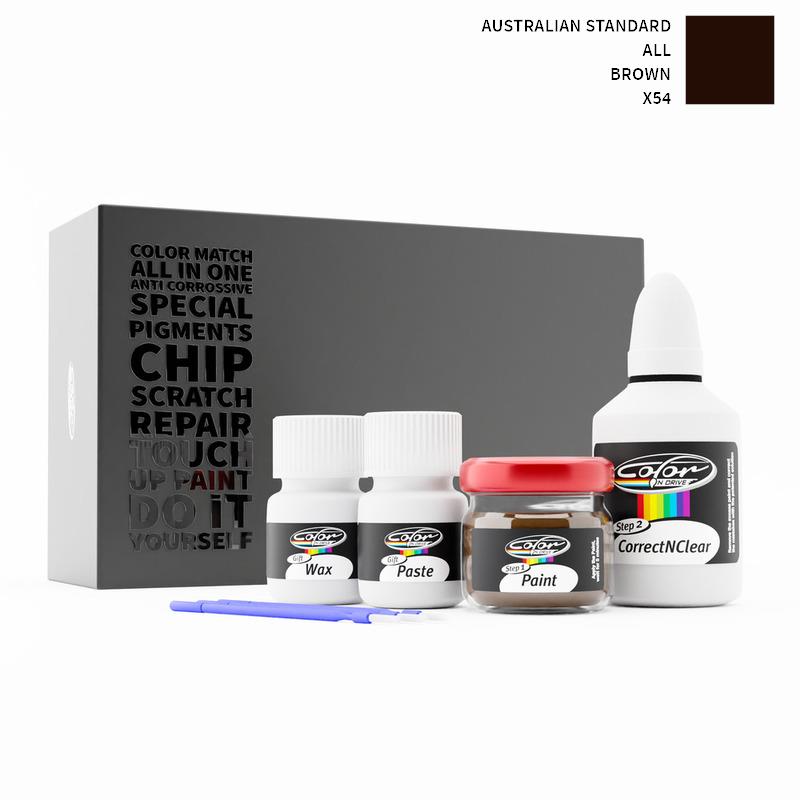 Australian Standard ALL Brown X54 Touch Up Paint