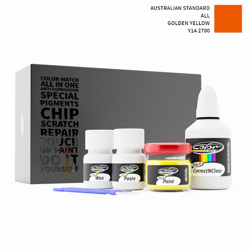 Australian Standard ALL Golden Yellow 2700 Y14 Touch Up Paint