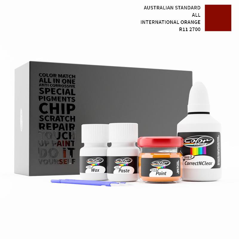 Australian Standard ALL International Orange 2700 R11 Touch Up Paint