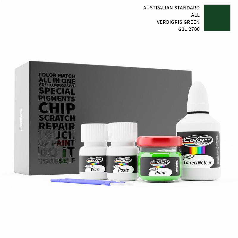 Australian Standard ALL Verdigris Green 2700 G31 Touch Up Paint