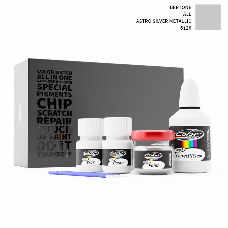 Bertone ALL Astro Silver Metallic B128 Touch Up Paint