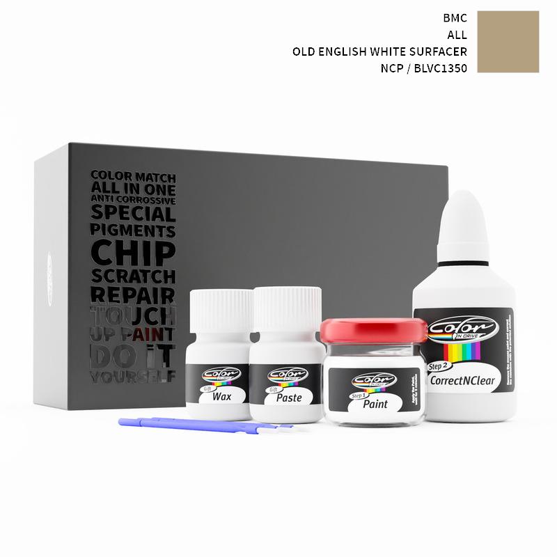 BMC ALL Old English White Surfacer NCP / BLVC1350 Touch Up Paint