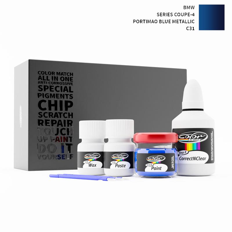 BMW 4-Series Coupe Portimao Blue Metallic C31 Touch Up Paint