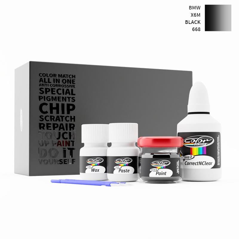 BMW X6M Black 668 Touch Up Paint