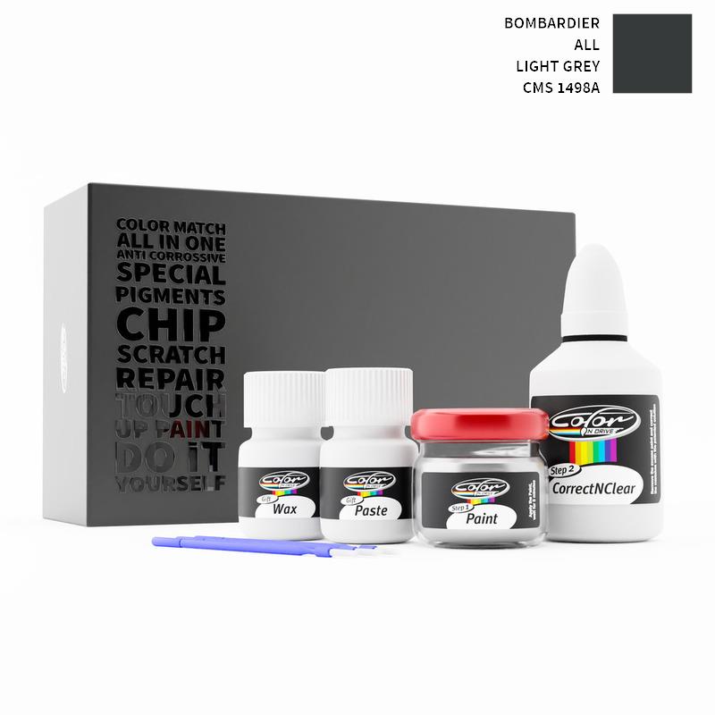 Bombardier ALL Light Grey CMS 1498A Touch Up Paint