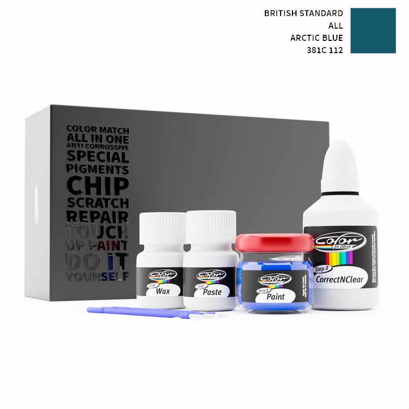 British Standard ALL Arctic Blue 381C 112 Touch Up Paint