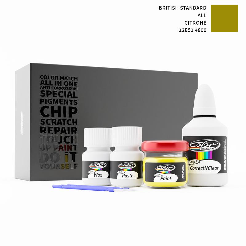 British Standard ALL Citrone 4800 12E51 Touch Up Paint