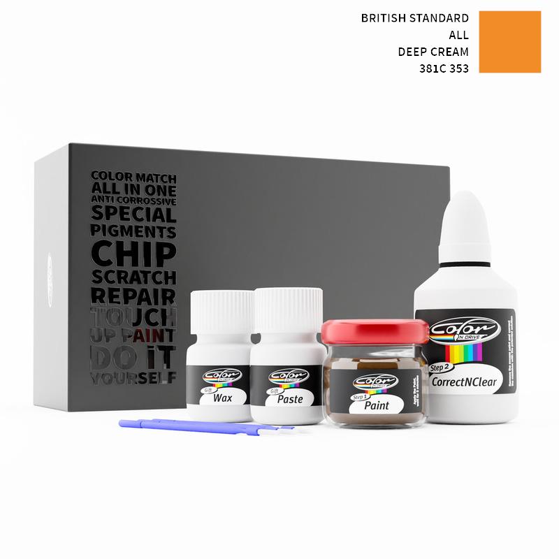 British Standard ALL Deep Cream 381C 353 Touch Up Paint