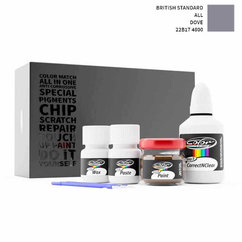 British Standard ALL Dove 4800 22B17 Touch Up Paint