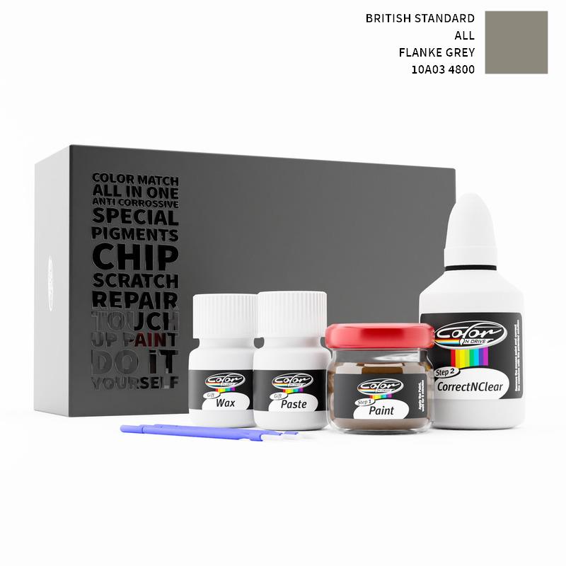 British Standard ALL Flanke Grey 4800 10A03 Touch Up Paint