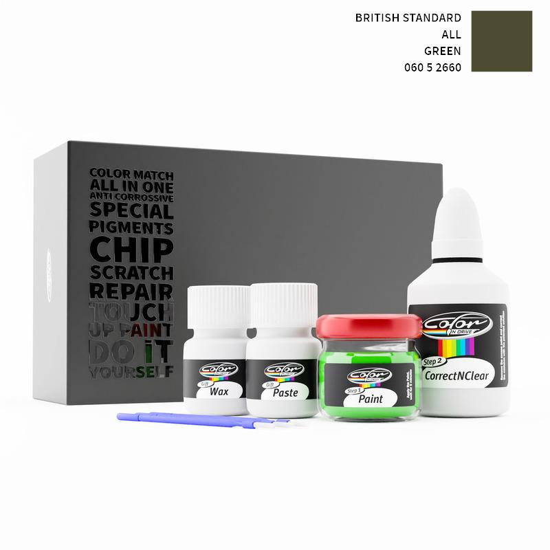 British Standard ALL Green 2660 5 060 Touch Up Paint