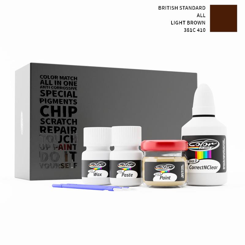 British Standard ALL Light Brown 381C 410 Touch Up Paint