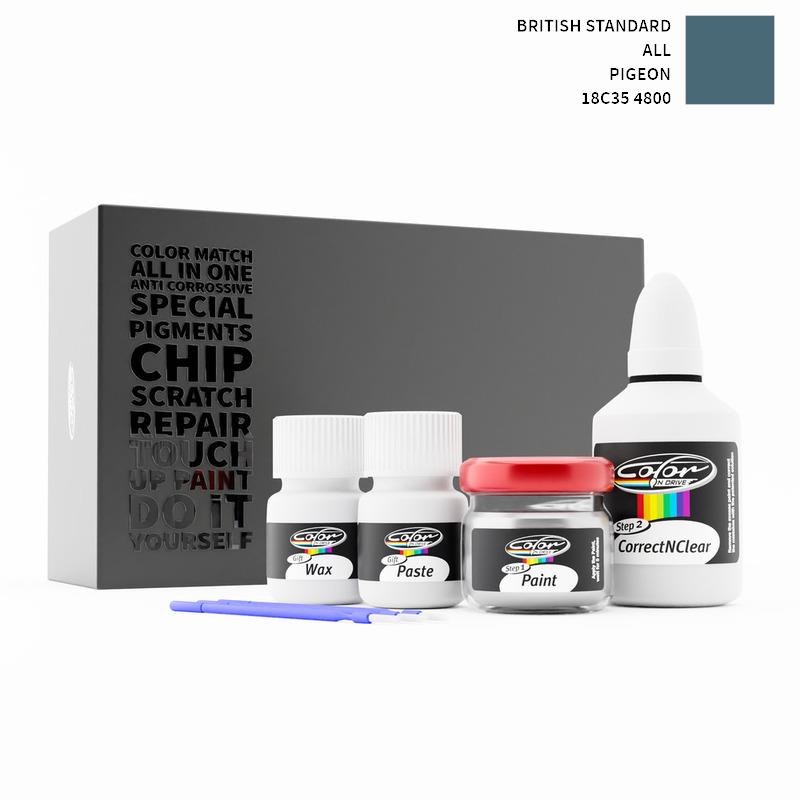 British Standard ALL Pigeon 4800 18C35 Touch Up Paint