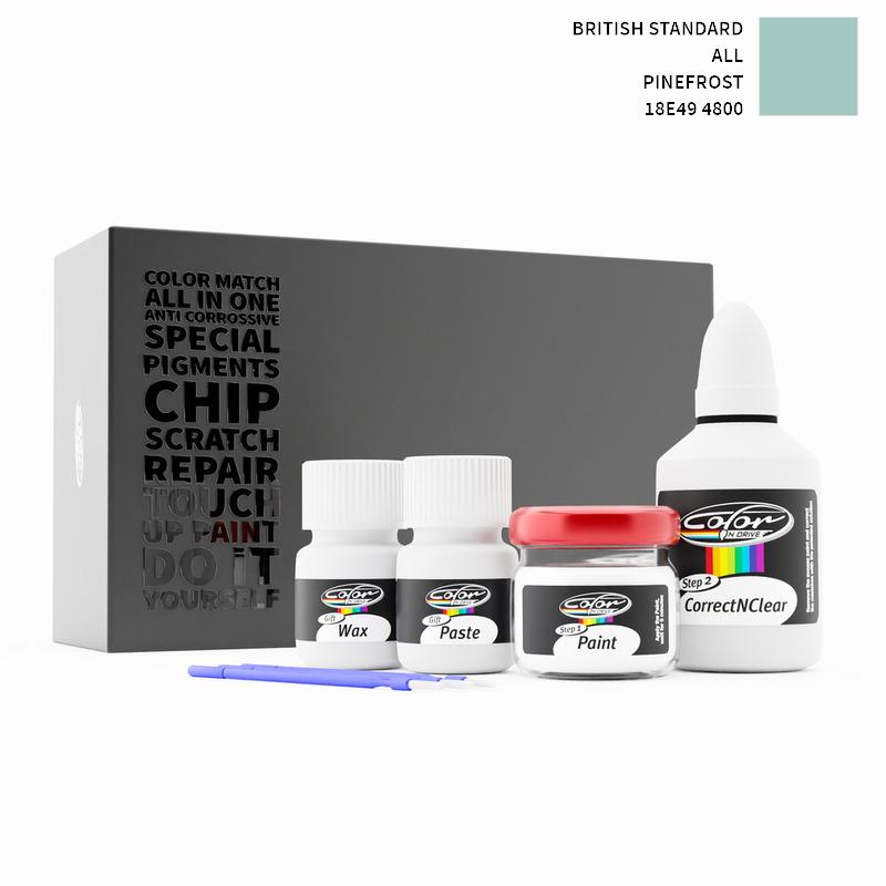 British Standard ALL Pinefrost 4800 18E49 Touch Up Paint