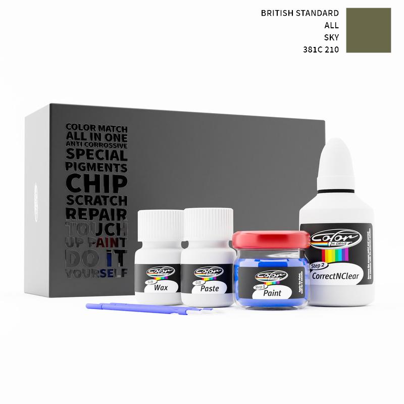 British Standard ALL Sky 381C 210 Touch Up Paint