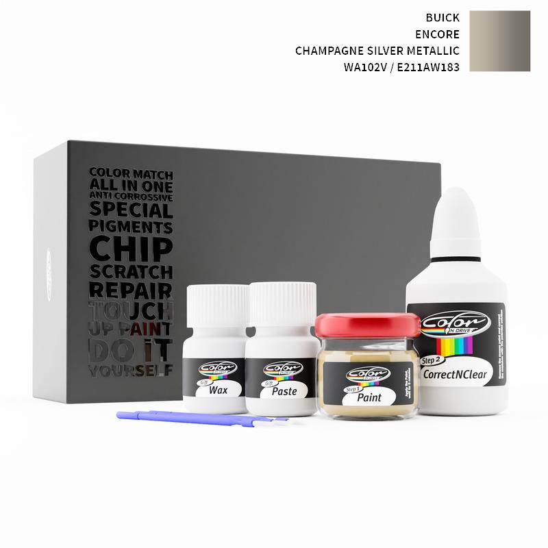 Buick Encore Champagne Silver Metallic WA102V / E211AW183 Touch Up Paint