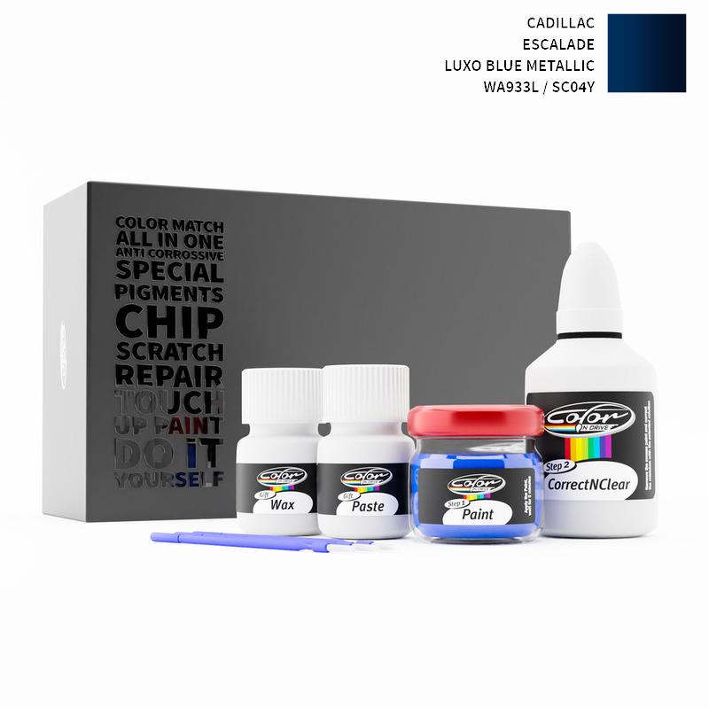 Cadillac Escalade Luxo Blue Metallic WA933L / SC04Y Touch Up Paint