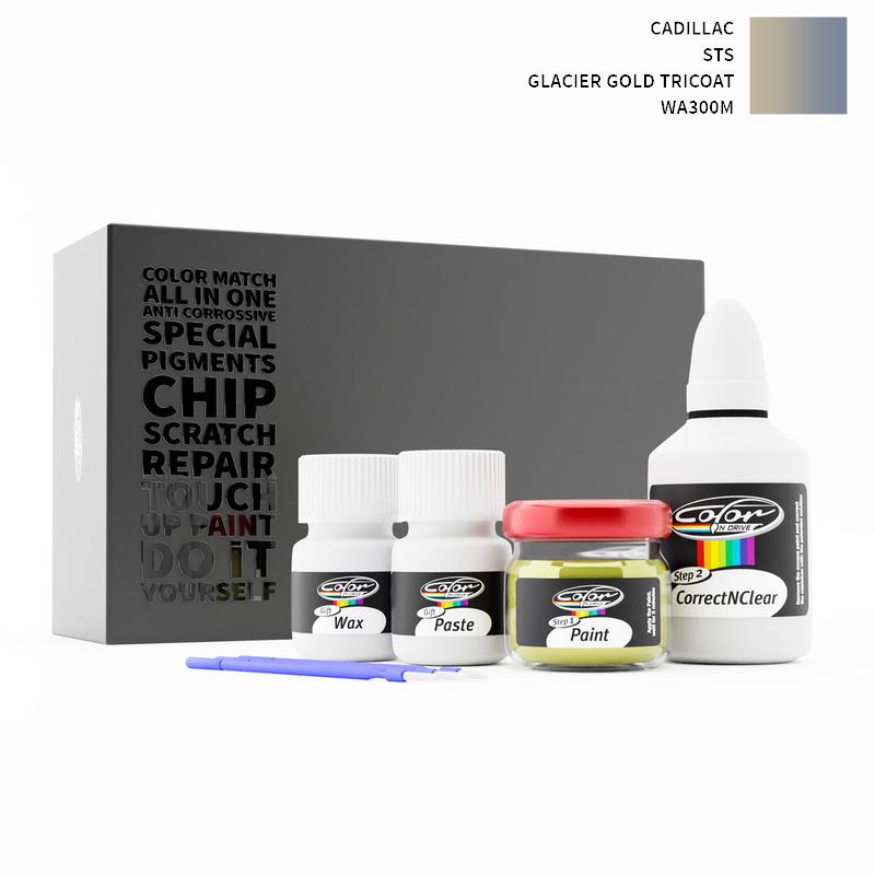 Cadillac STS Glacier Gold Tricoat WA300M Touch Up Paint